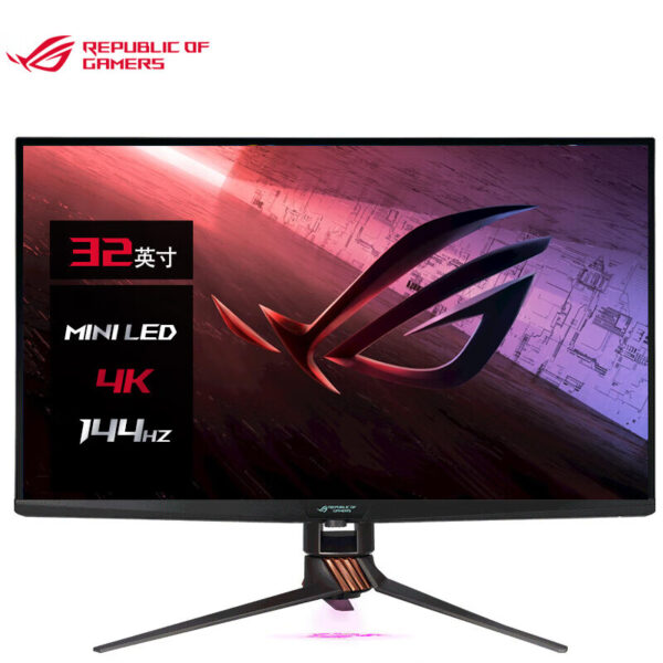 华硕 PG32UQX 显示器 黑色