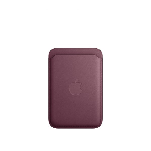 Apple iPhone 专用 MagSafe 精织斜纹卡包 - 桑葚色