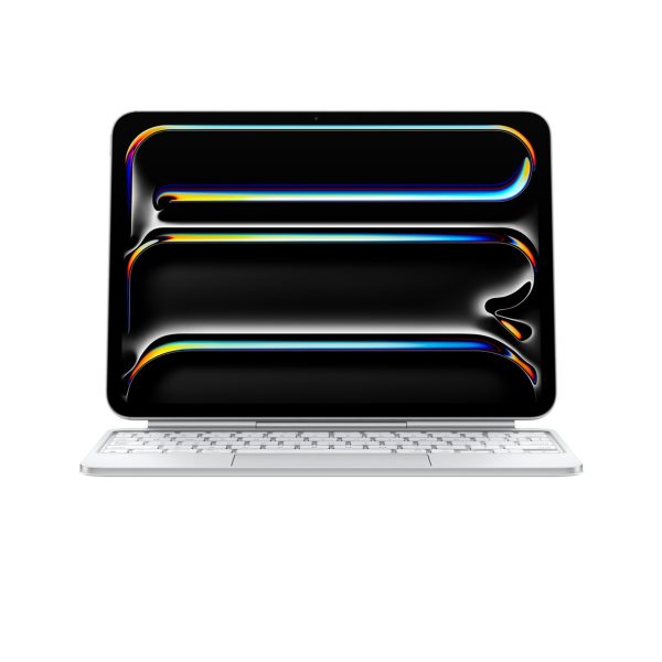 Apple 妙控键盘 - 适用于 11 英寸 iPad Pro (M4) - 英式英语 - 白色
