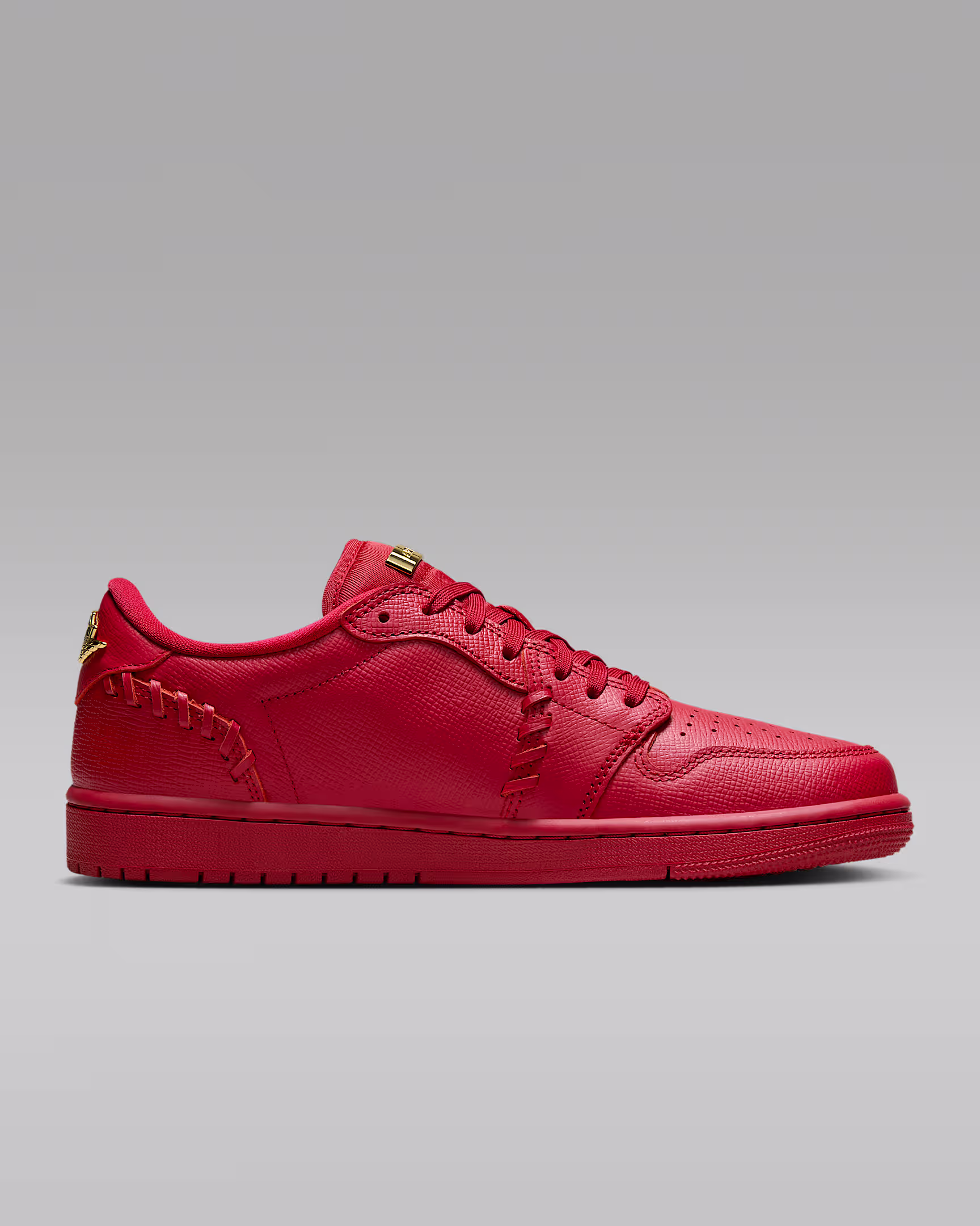 Air Jordan 1 Low Method of Make （woman Fitness Red/Metallic）
