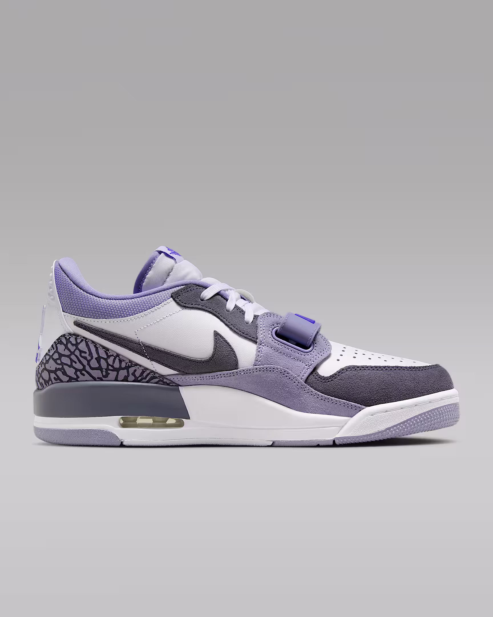 Air Jordan Legacy 312 Low AJ312 （man White/Mist Grey Blue/Comet Purple/Dark Blue Grey）