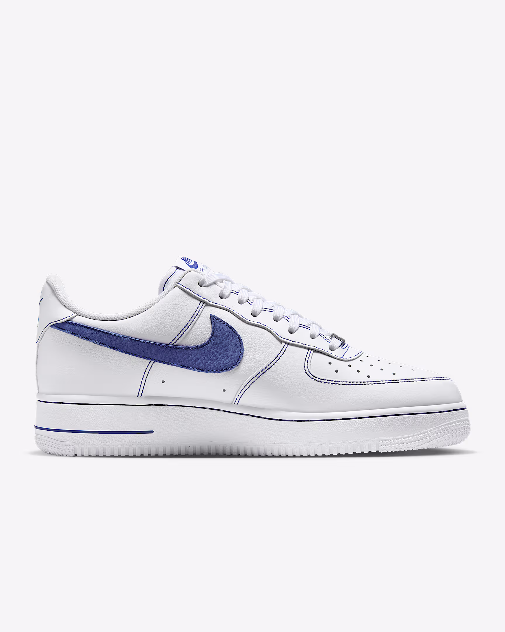 Nike Air Force 1 '07 LV8 （man White/Deep Treasure Blue）