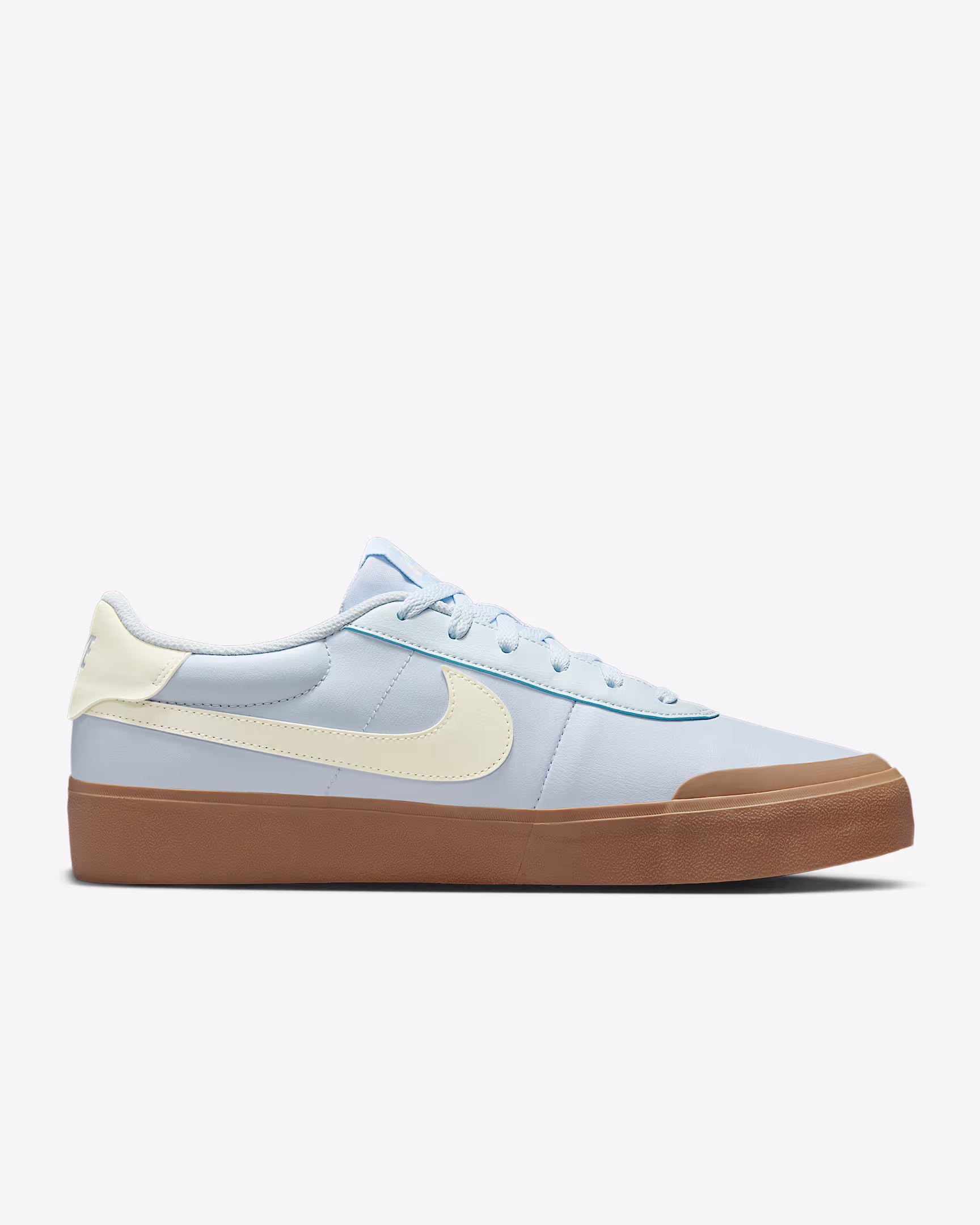 Nike Court Shot （man Purple Blue/Rubber Light Brown/Sail White）