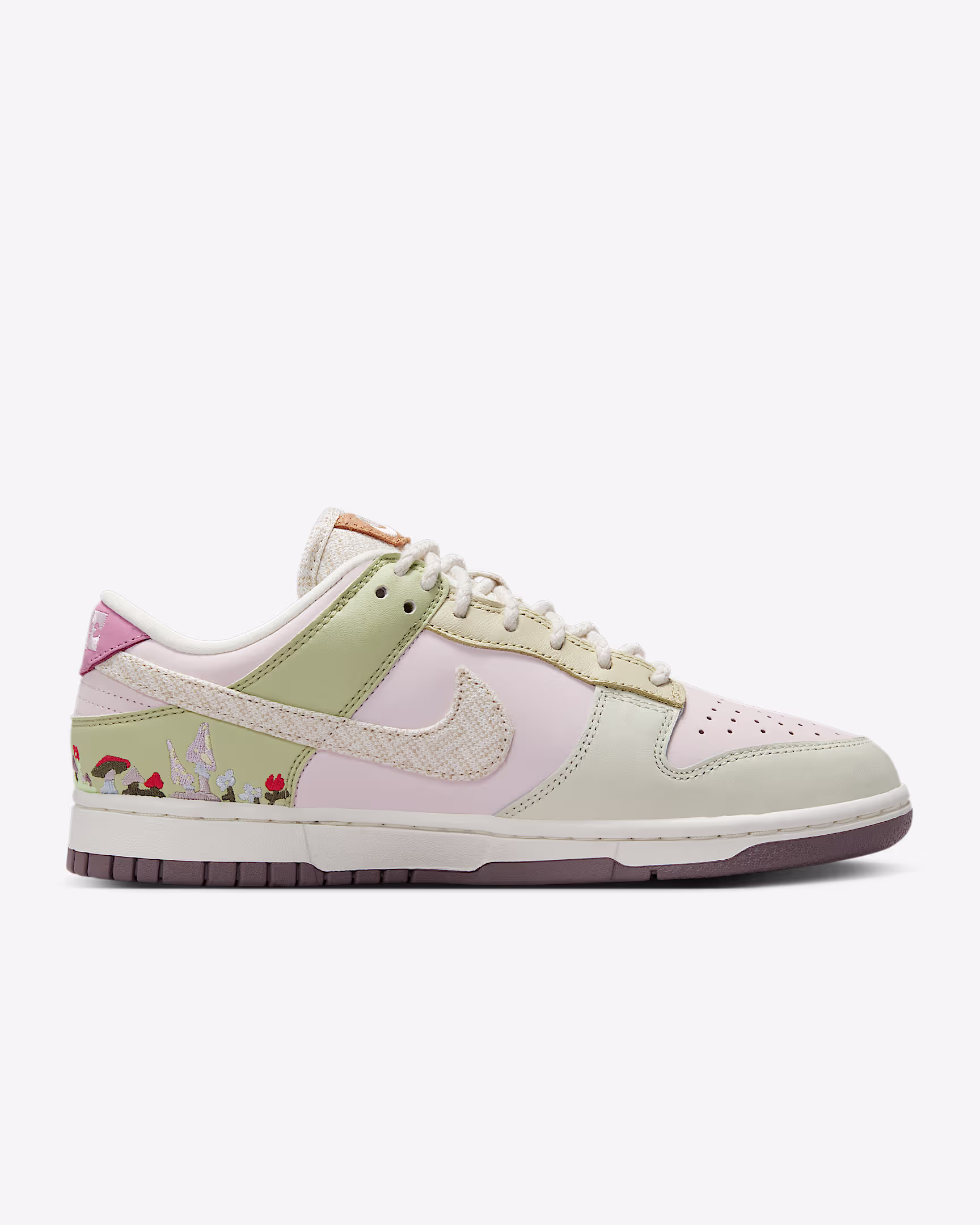 Nike Dunk Low LX （woman Pearl powder/white/light olive green/elemental powder）