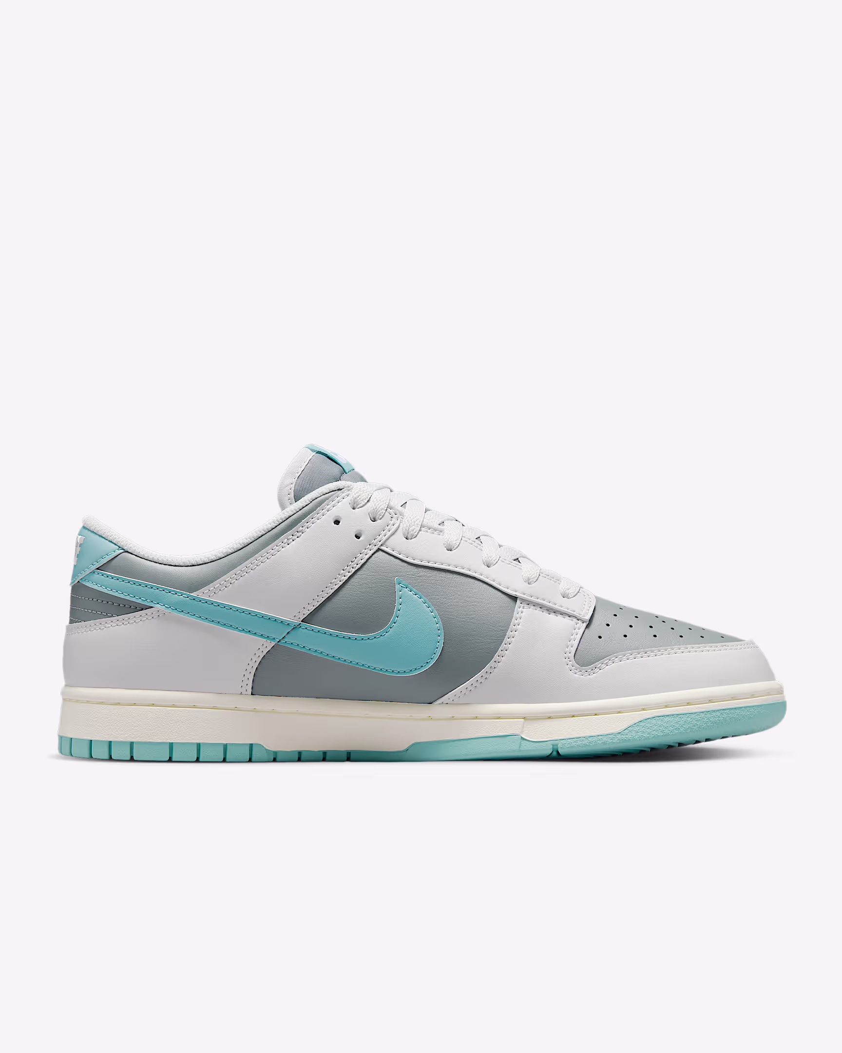 Nike Dunk Low Retro （man Dust photon color/cigarette ash/sail white/denim blue-green）