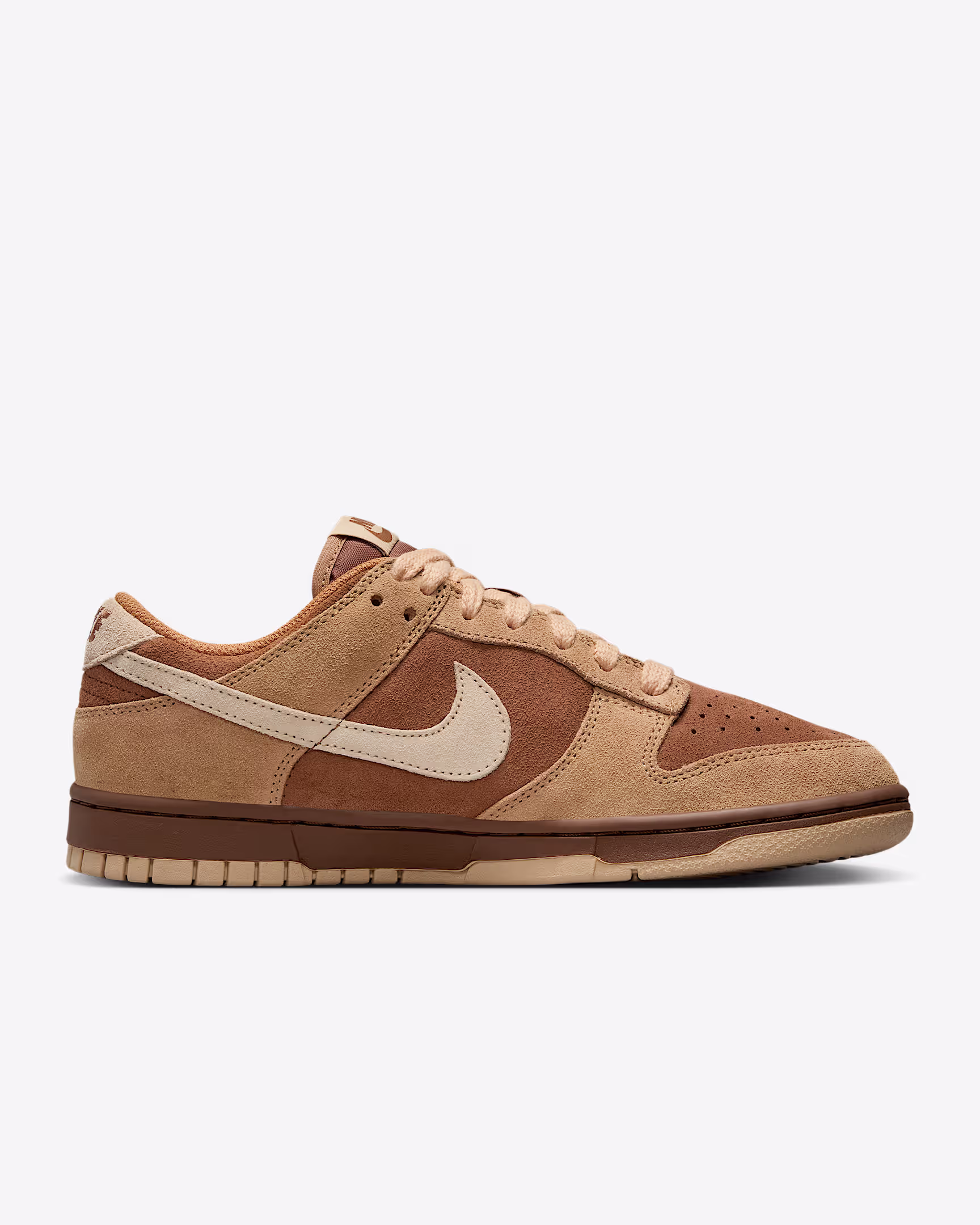 Nike Dunk Low （woman Flax/Light British Brown/Sesame Brown）