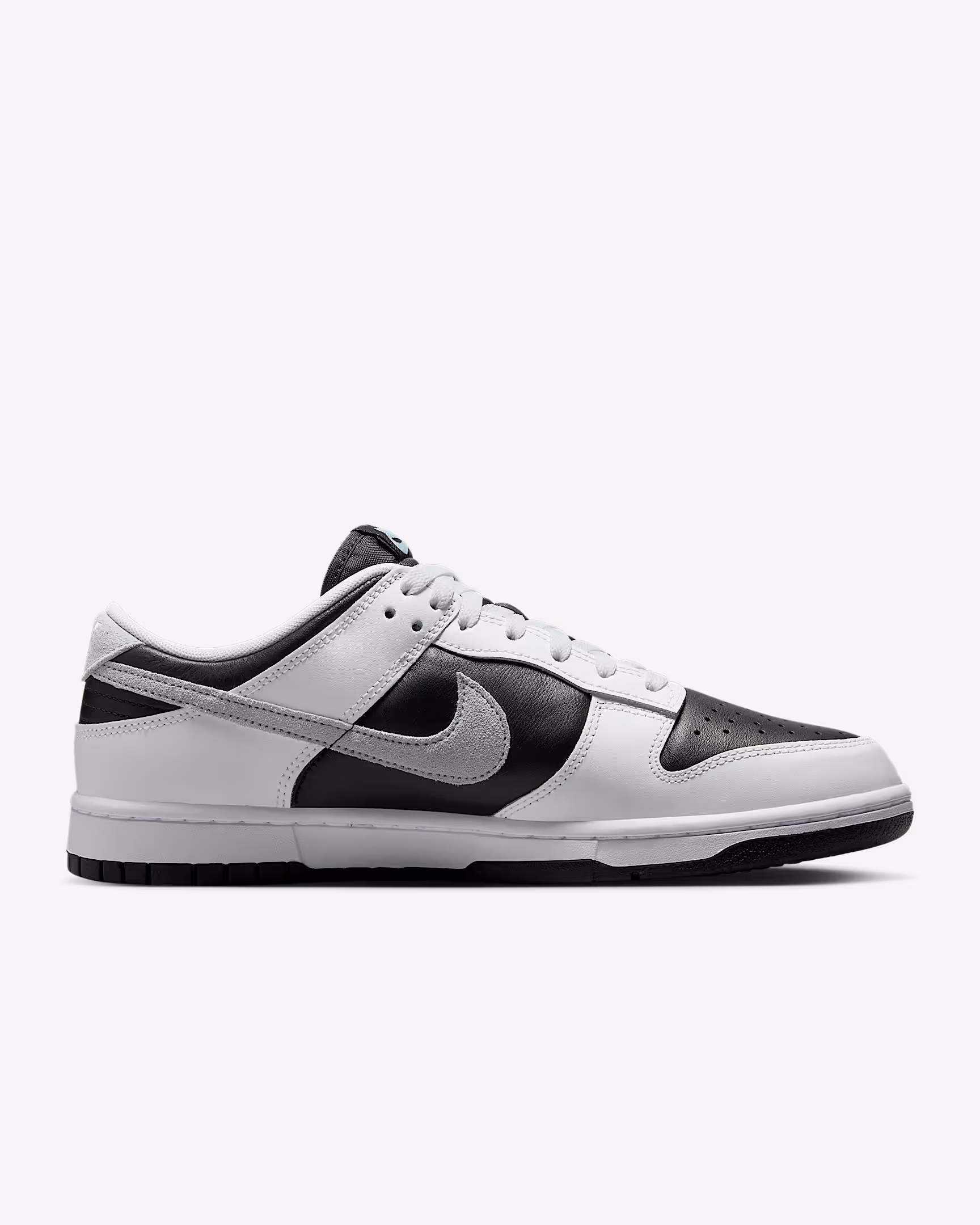 Nike Dunk Low （man White/White/Black/Light Ordnance Blue）