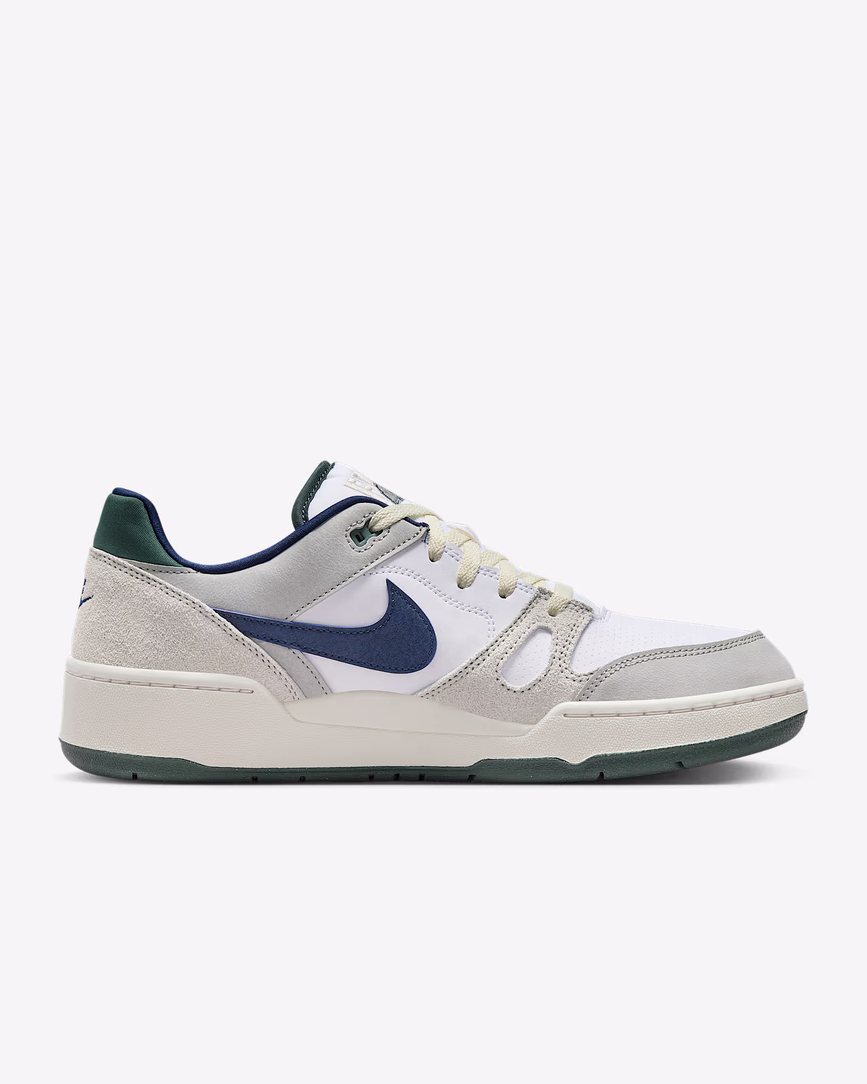 Nike Full Force Low (man White/Light Iron Ore Lime/Light Bone Color/Deep Blue)