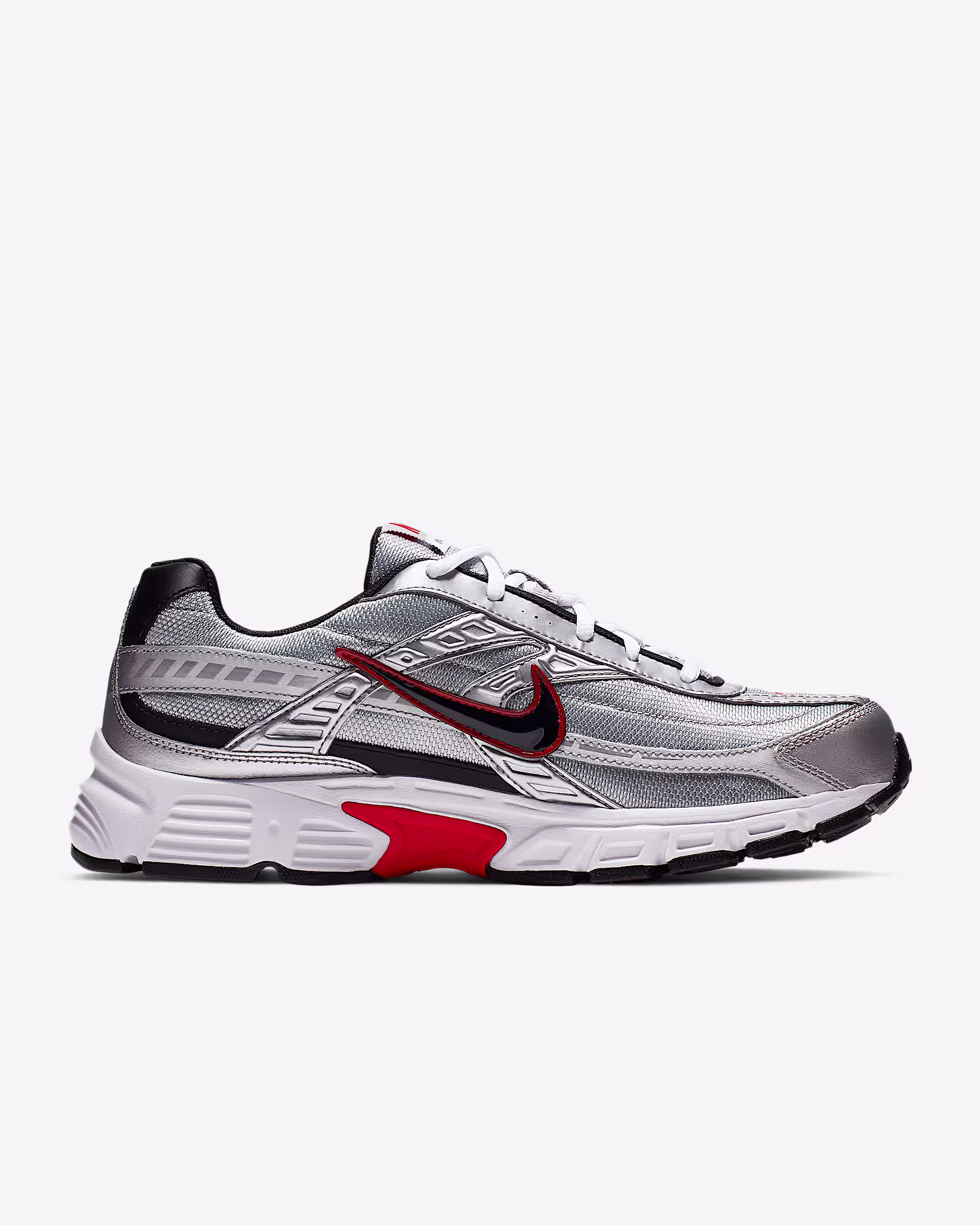 Nike Initiator （man Metallic silver/white/black）