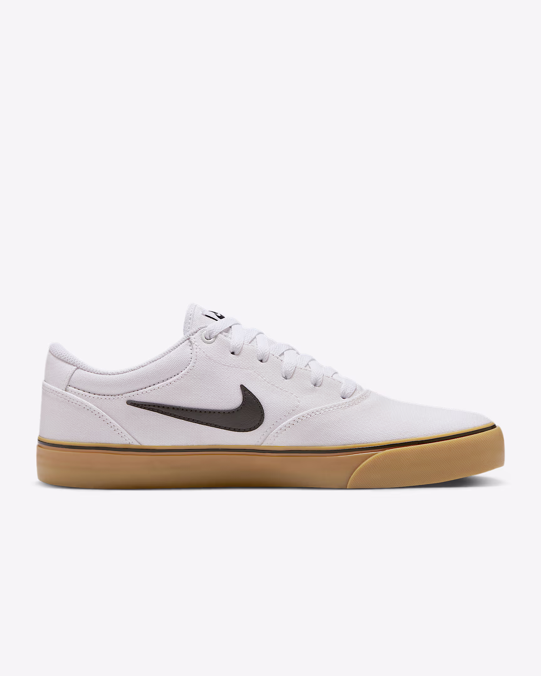 Nike SB Chron 2 Canvas (White/White/Rubber Light Brown/Black)