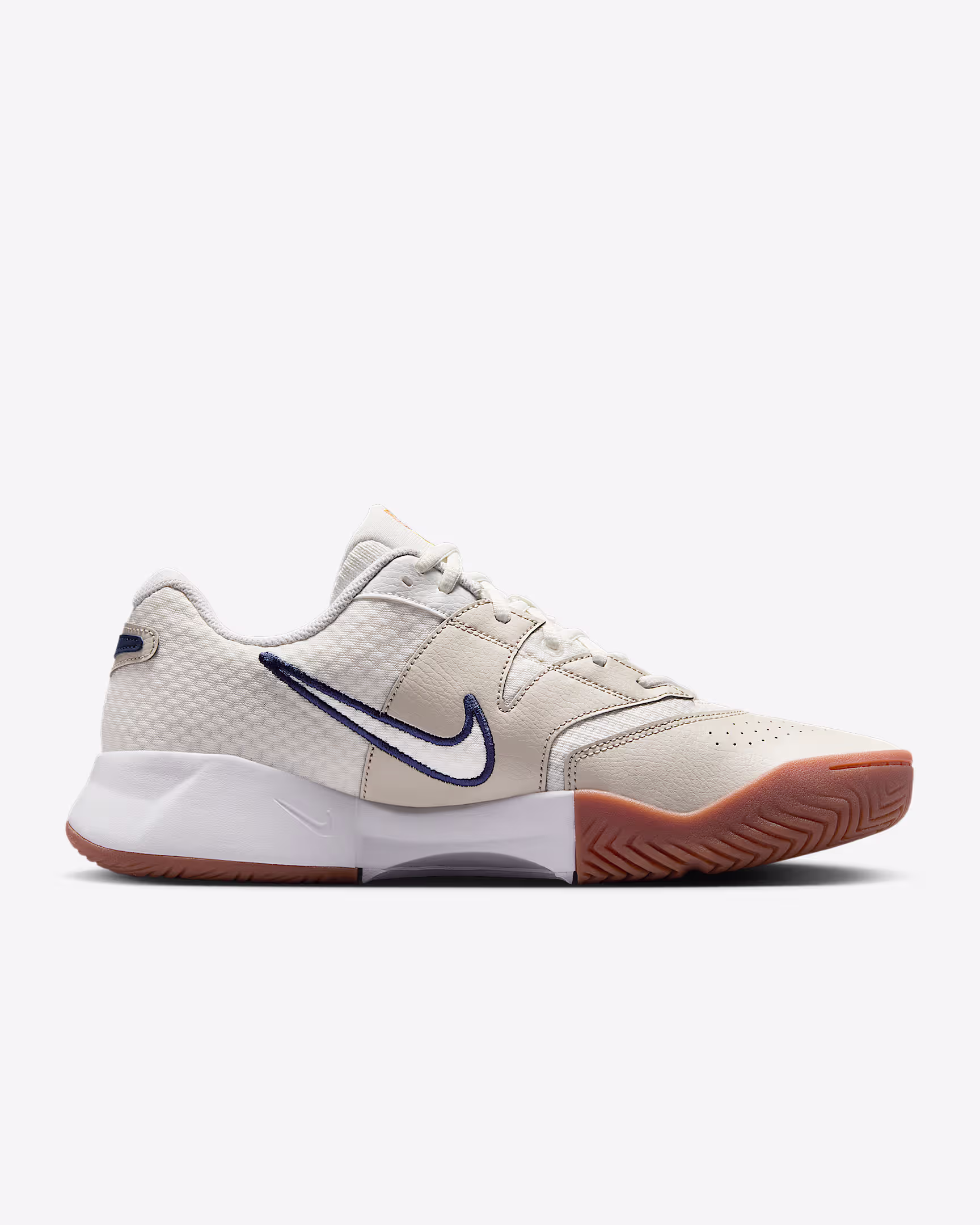 NikeCourt Lite 4 （man Mountain peak white/light bone color/white/binary blue）