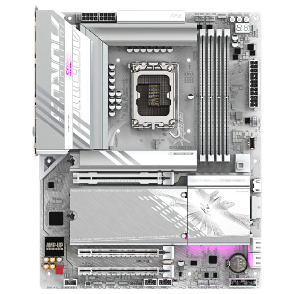 技嘉 Z890 A ELITE WF7 ICE 主板 白色