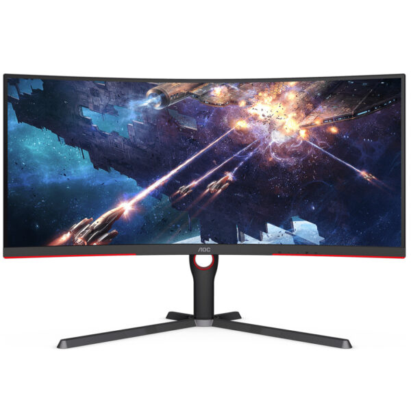 AOC CU34G3Z 显示器 黑色