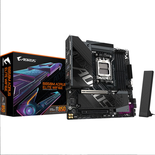 技嘉 B850M AORUS ELITE WIFI6E 主板 黑色