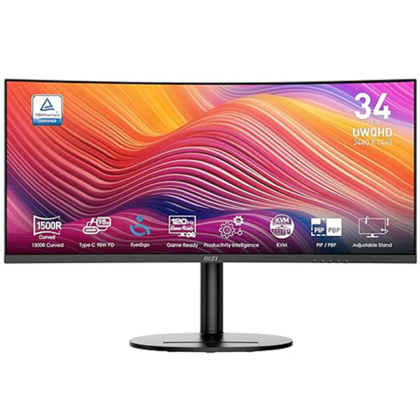 微星 MD342CQP 显示器 黑色
