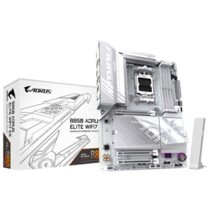 技嘉 B850 A ELITE WF7 ICE 主板 白色
