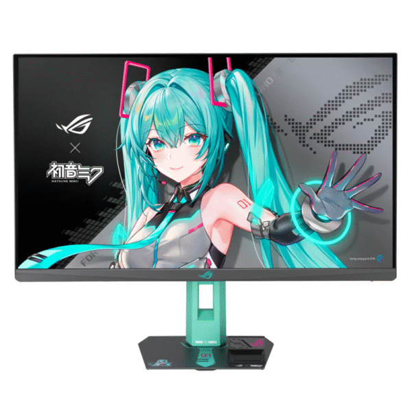 华硕 XG27ACMEG-R 显示器 黑绿