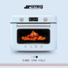 30L steam oven SMEG COF01 blue