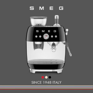 Stand-alone coffee machine (with bean grinding function) SMEG EGF03 black