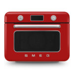 30L steam oven SMEG COF01 red